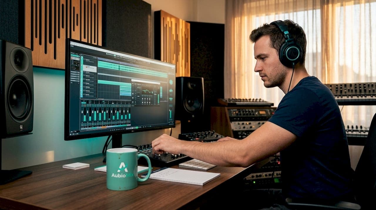 How to mix and master in one session